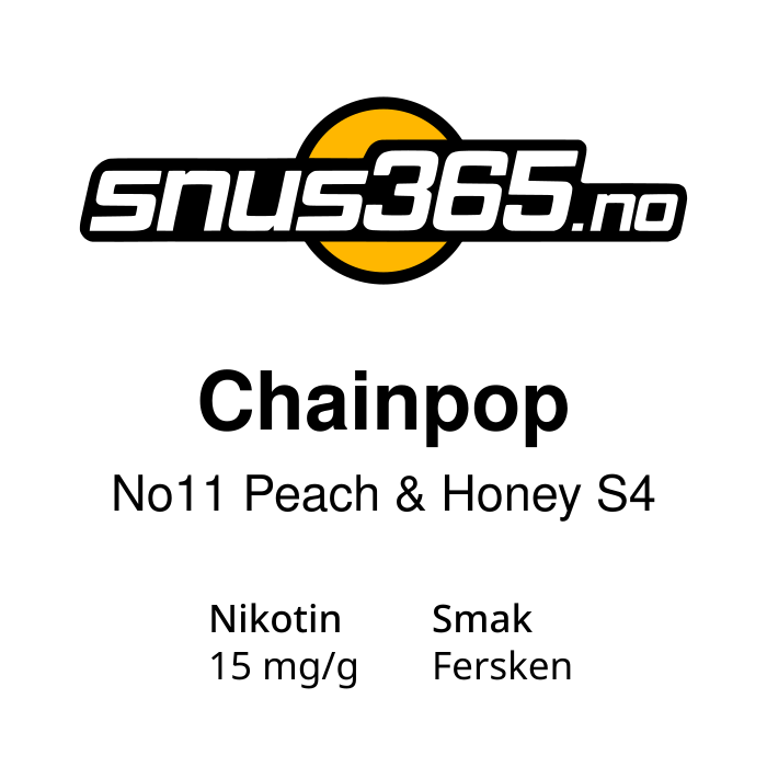 Chainpop No11 Peach & Honey S4