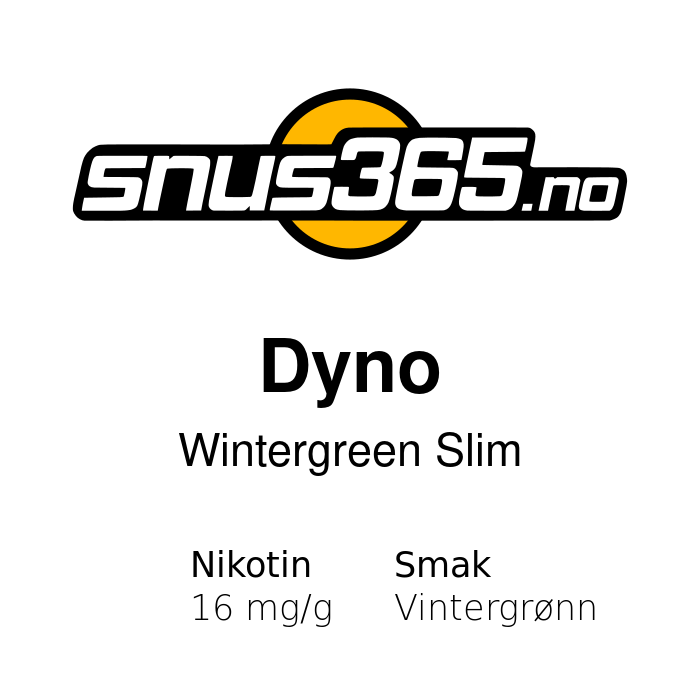 Dyno Wintergreen Slim