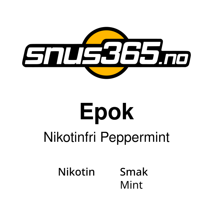Epok Nikotinfri Peppermint