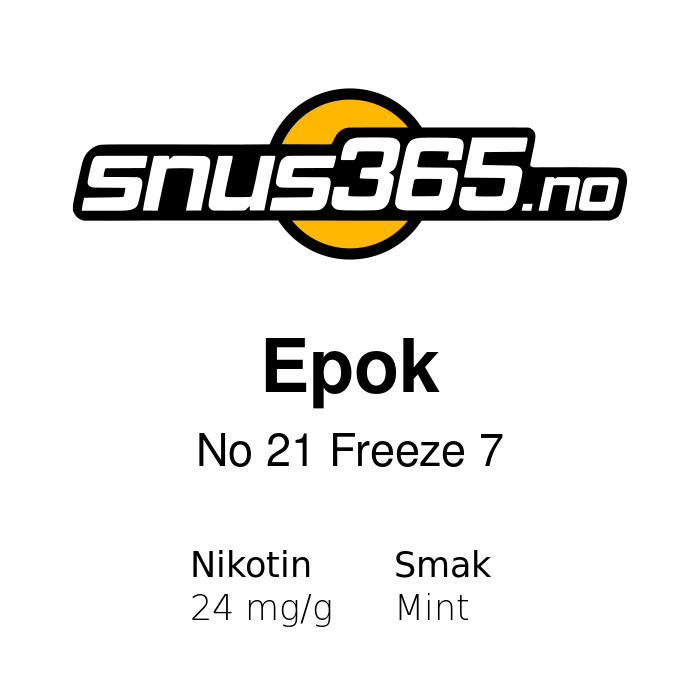 Epok No 21 Freeze 7