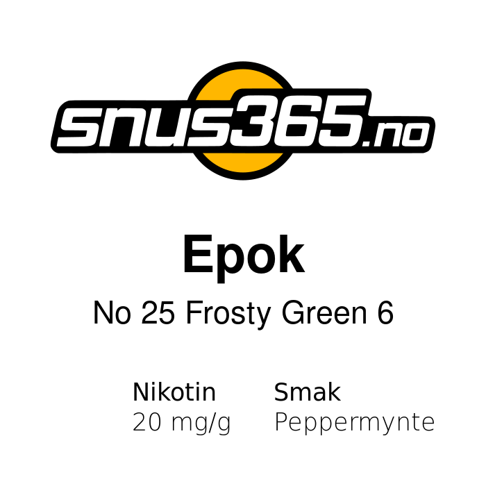 Epok No 25 Frosty Green 6