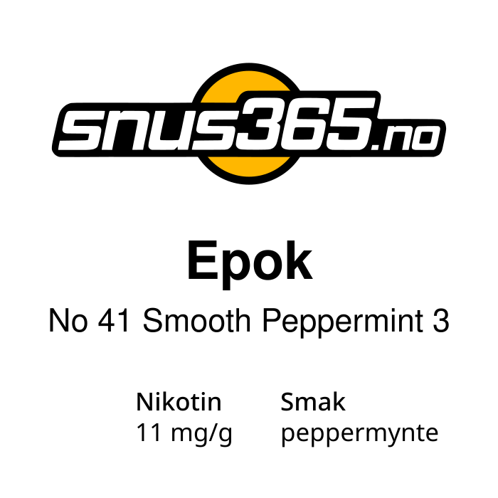 Epok No 41 Smooth Peppermint 3