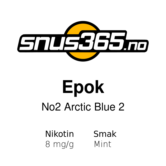 Epok No2 Arctic Blue 2