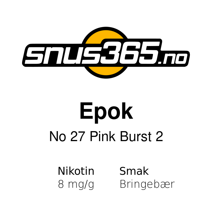 Epok Pink Burst 2