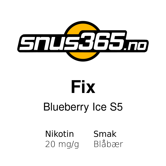 Fix Blueberry Ice S5