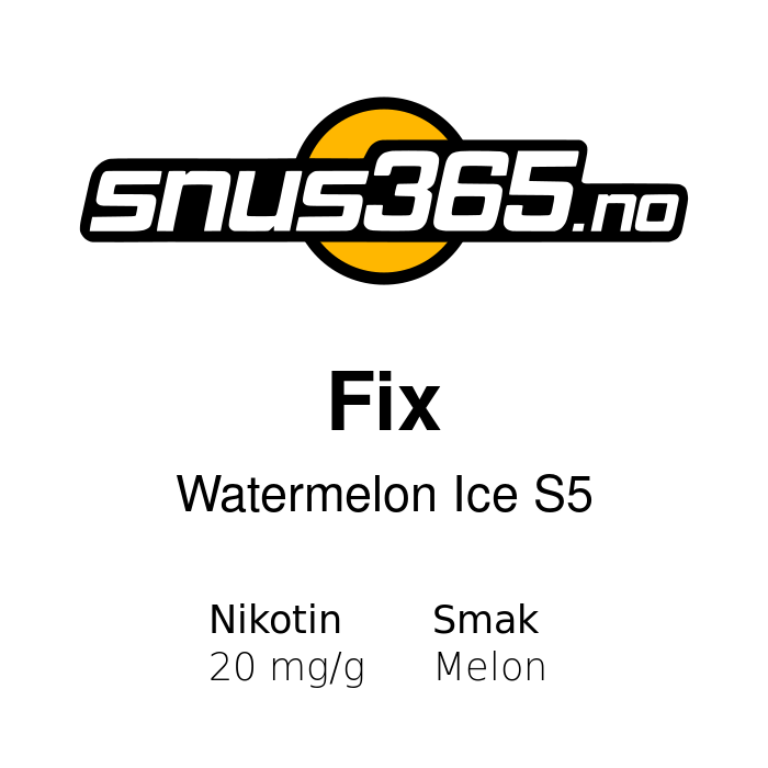 Fix Watermelon Ice Mini S5