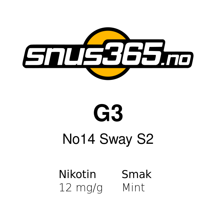 G3 No14 Sway S2