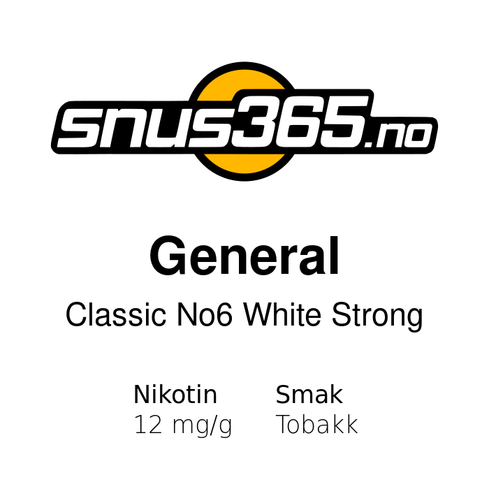 General No6 White Strong