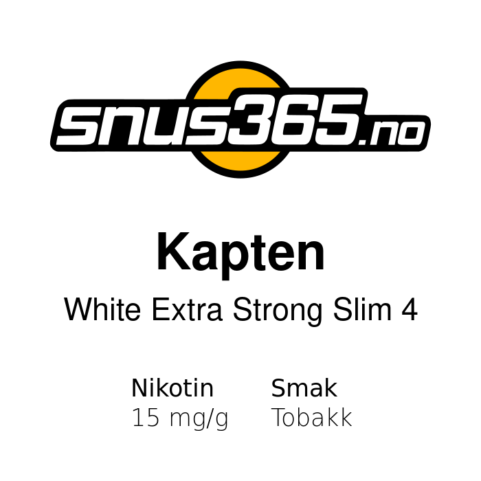 Kapten White Extra Strong Slim 4