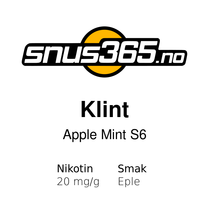 Klint Apple Mint S6