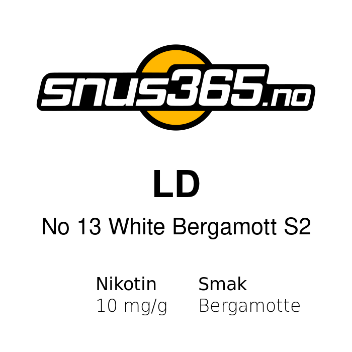 LD No 13 White Bergamott S2