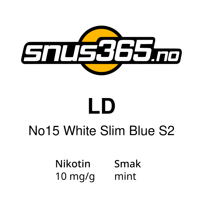 LD No15 White Slim Blue S2