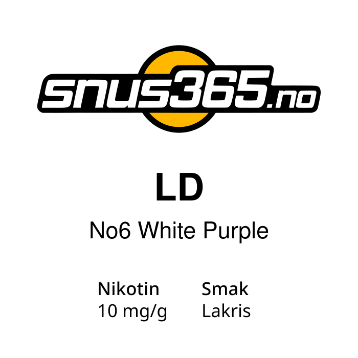LD No6 White Purple