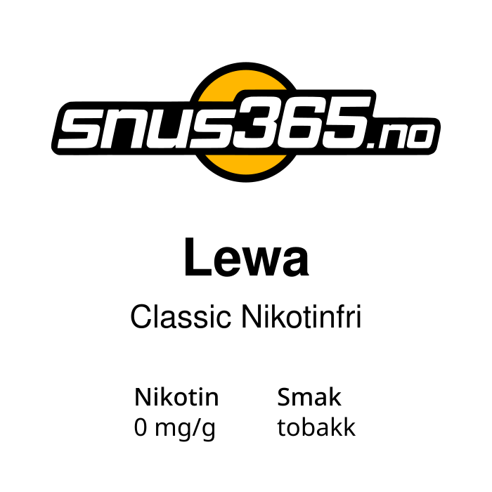 LEWA Classic Nikotinfri