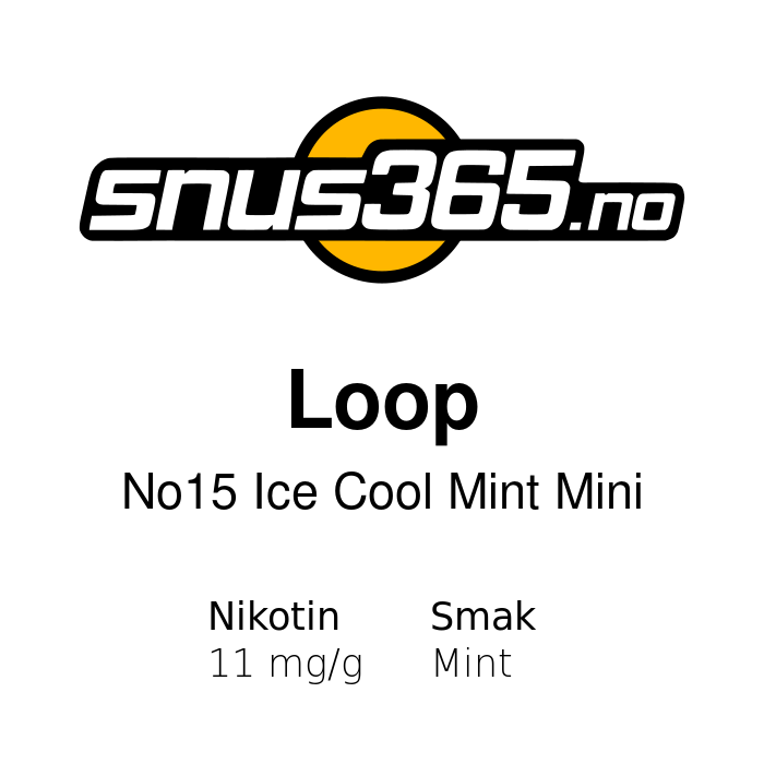 Loop No15 Ice Cool Mini S2