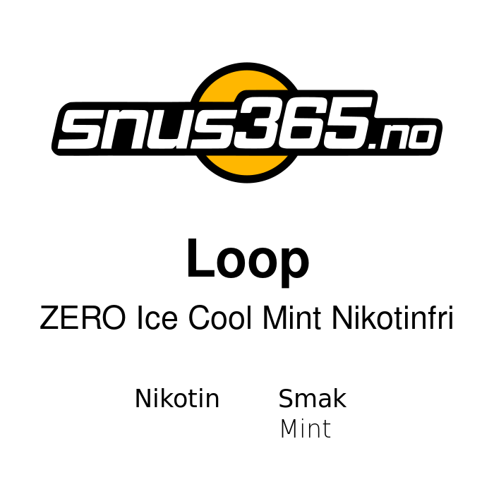 Loop ZERO Ice Cool Mint Nikotinfri