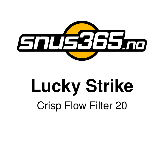 Lucky Strike Crisp Flow Filter 20