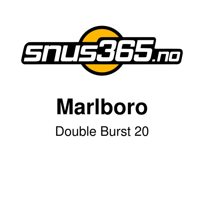 Marlboro Double Burst 20