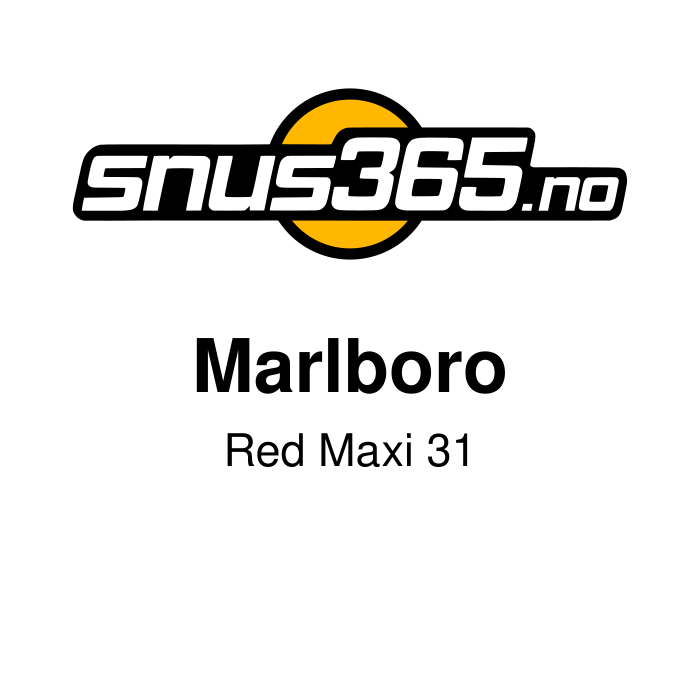 Marlboro Red Maxi 31