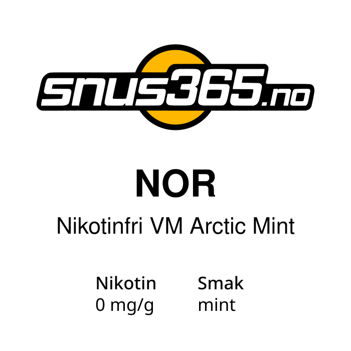 NOR Nikotinfri VM Arctic Mint