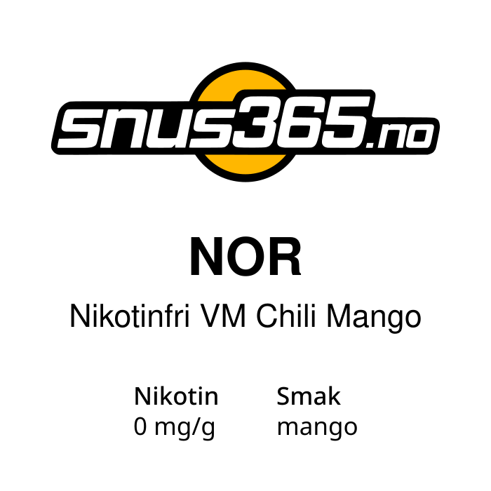 NOR Nikotinfri VM Chili Mango
