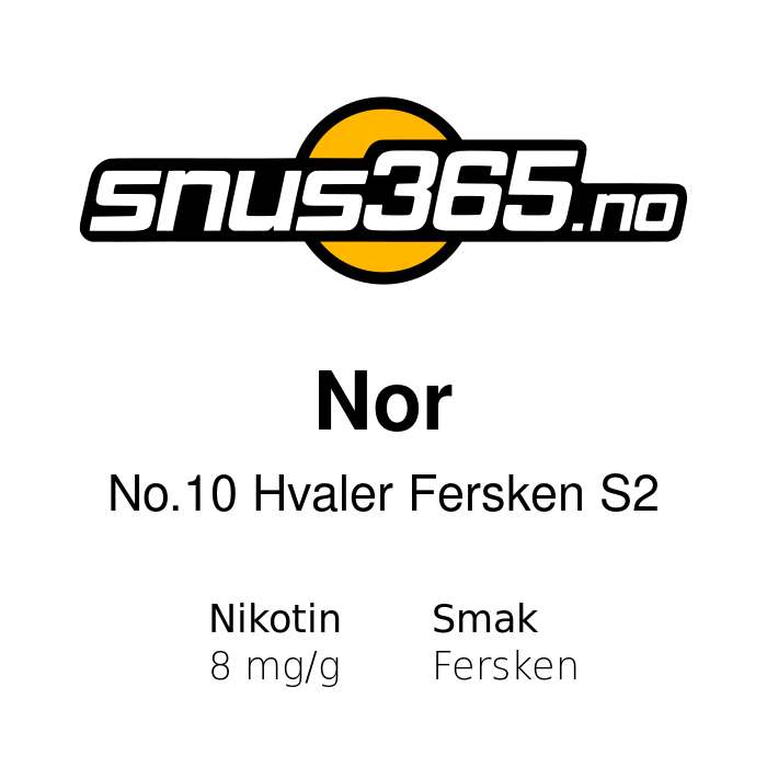 Nor No10 Hvaler Fersken S2