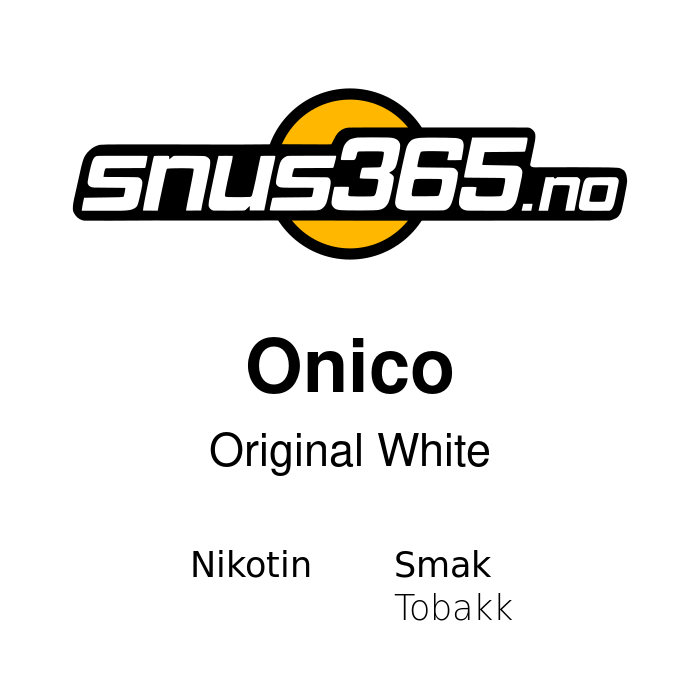 Onico Original White