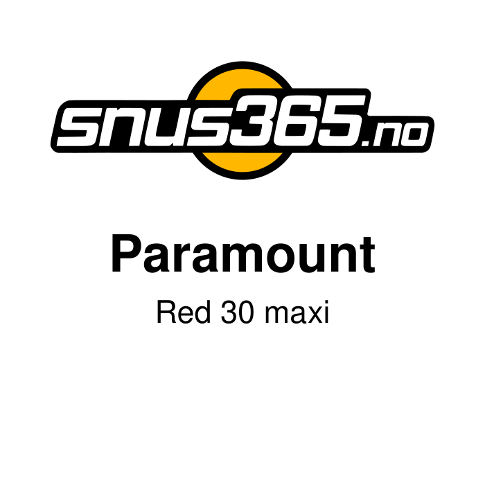 Paramount Red 30 maxi