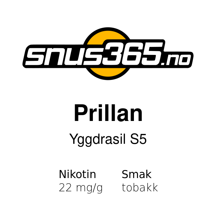 Prillan Yggdrasil S5 Can Prillan Yggdrasil S5 Can