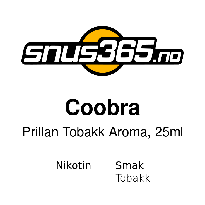 Prillan tobakk aroma