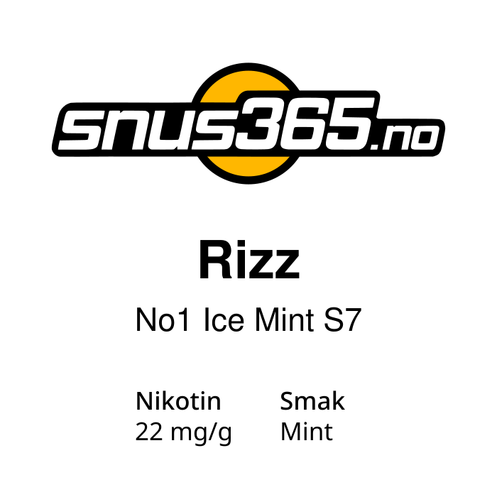 Rizz No1 Ice Mint S7