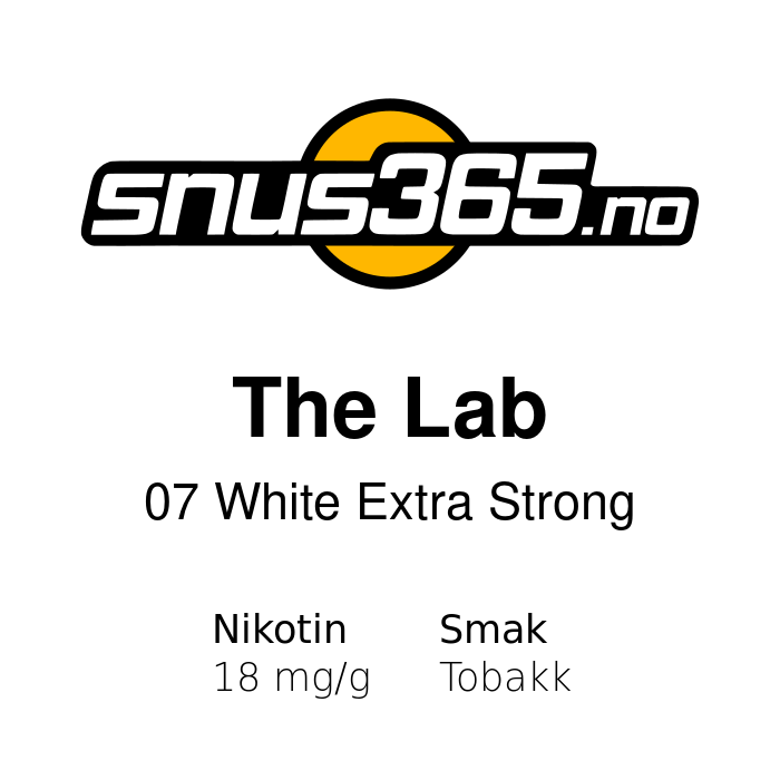 The Lab 07 White Extra Strong