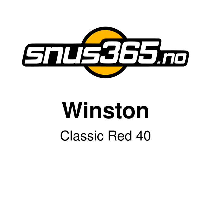 Winston Classic Red 40