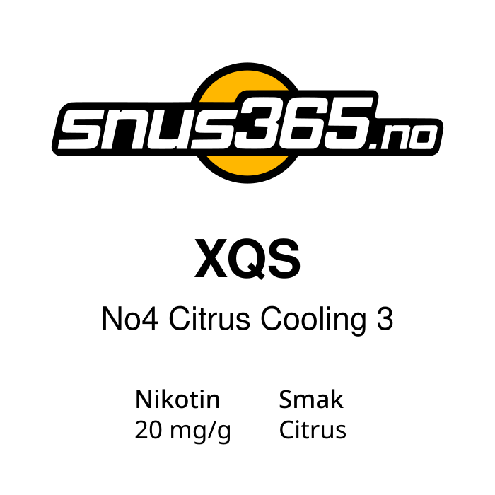 XQS No4 Citrus Cooling 3