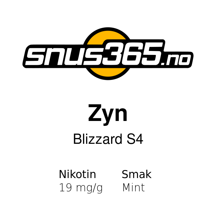 Zyn Blizzard S4