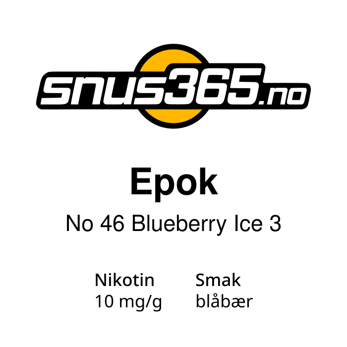 Epok No 46 Blueberry Ice 3