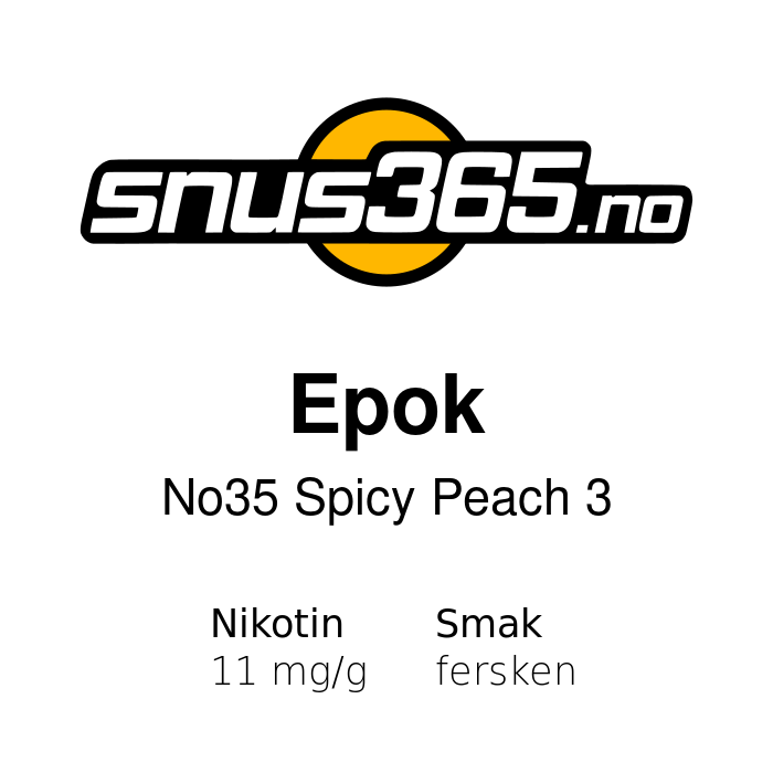 Epok No35 Spicy Peach 3