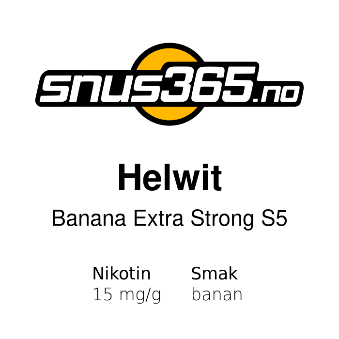 Helwit Banana Extra Strong S5