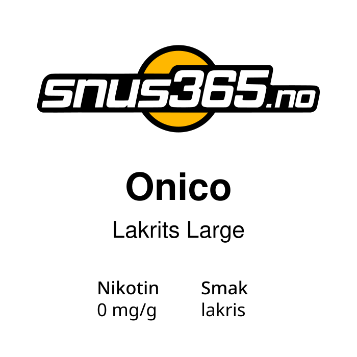 Onico Lakrits Large