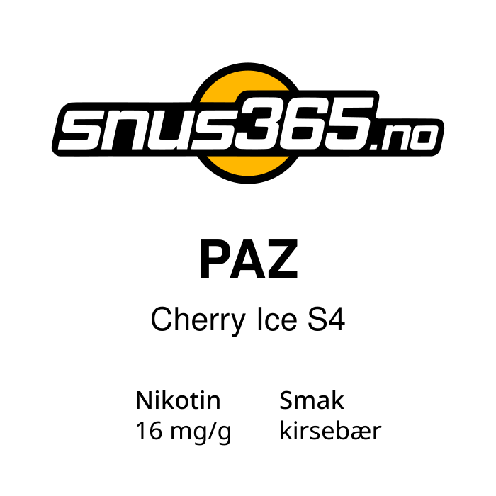 PAZ Cherry Ice S4