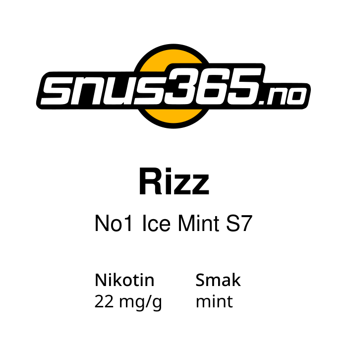 Rizz No1 Ice Mint S7