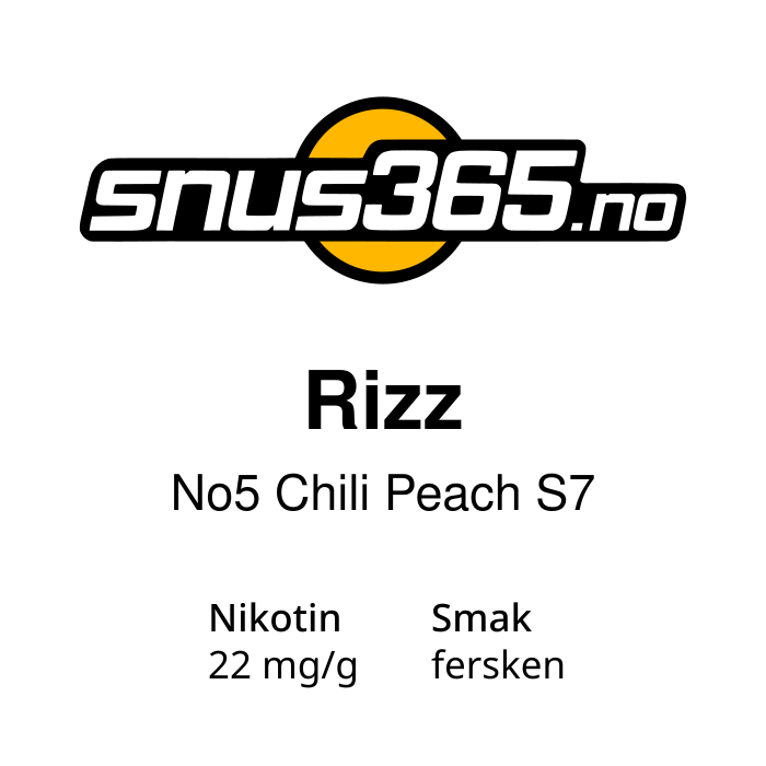 Rizz No5 Chili Peach S7