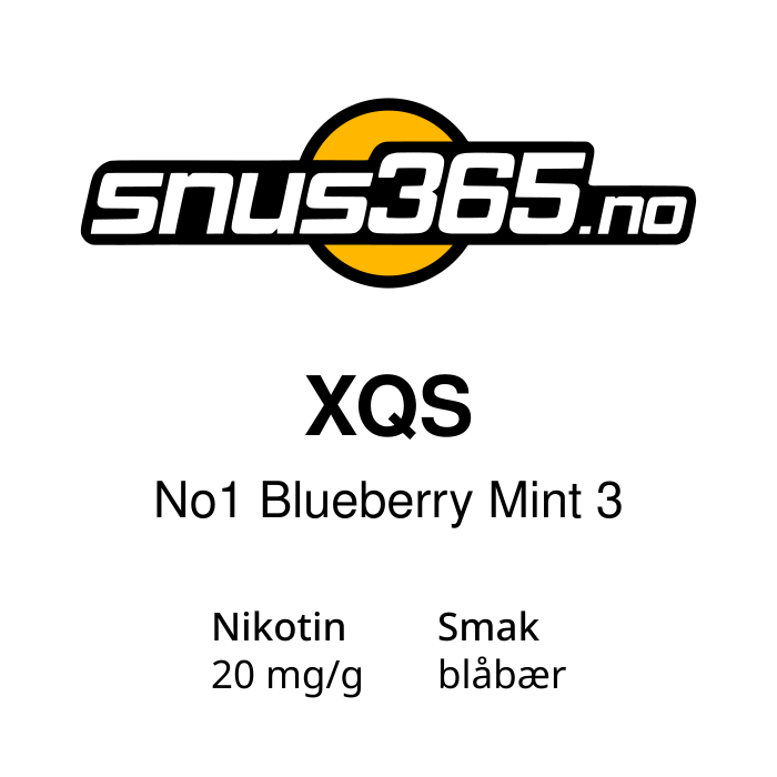 XQS No1 Blueberry Mint 3