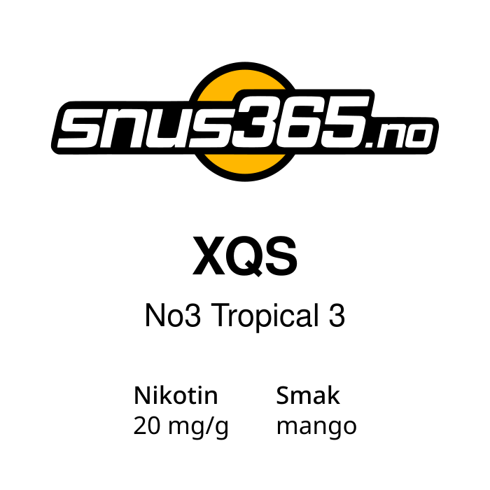 XQS No3 Tropical 3