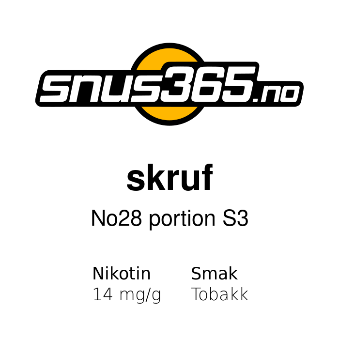 skruf No28 portion S3