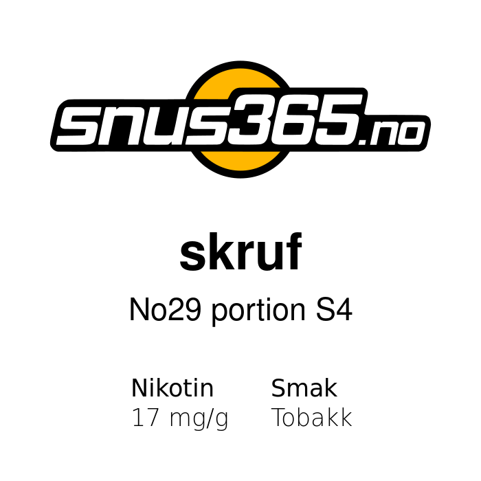 skruf No29 portion S4