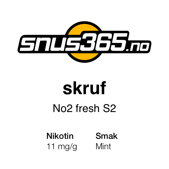 skruf No2 fresh S2